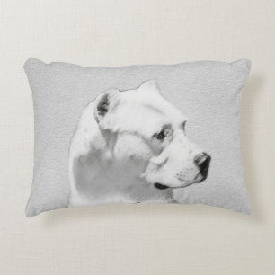 Dogo Argentino schilderen - Oorspronkelijke honden Accent Kussen