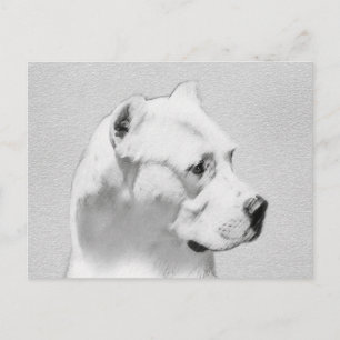 Dogo Argentino schilderen - Oorspronkelijke honden Briefkaart