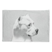 Dogo Argentino schilderen - Oorspronkelijke honden Kussensloop (Achterkant)