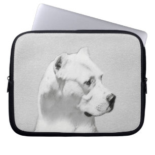 Dogo Argentino schilderen - Oorspronkelijke honden Laptop Sleeve