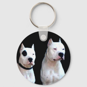 Dogo Argentino sleutelhanger
