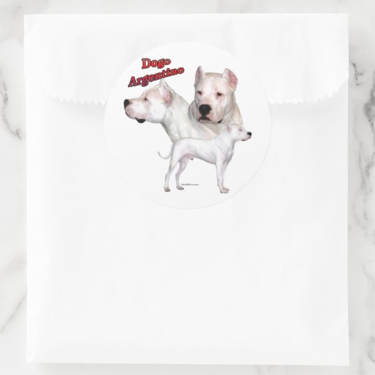 Dogo Argentino Trio 2 - Sticker (Tas)