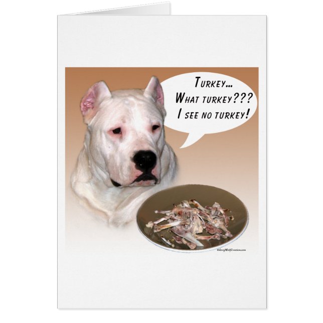 Dogo Argentino Turkije (Voorkant)