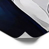 Dogo Argentino Witte Waakhond Krachtig Ras Haven Poster (Hoek)