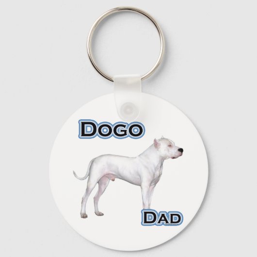 Dogo Dad 4 - Sleutelhanger (Achterkant)