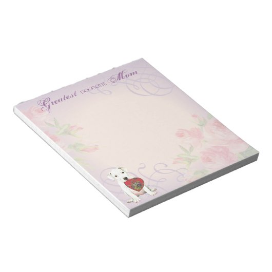 Dogo Heart mama Notitieblok (Schuin)