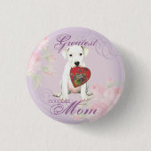 Dogo Heart mama Ronde Button 3,2 Cm (Voorkant)