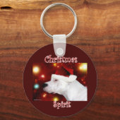 Dogo kerstgeest - Sleutelhanger (Voorkant)
