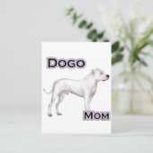 Dogo Moeder 4 Briefkaart (Staand voorkant)