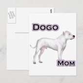 Dogo Moeder 4 Briefkaart (Voorkant / Achterkant)