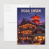 Dogo Onsen Japan Briefkaart (Voorkant / Achterkant)
