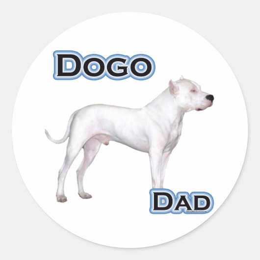 Dogo Pap 4 - Sticker (Voorkant)