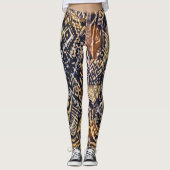 Dogon Mud Cloth Print Leggings (Voorkant)