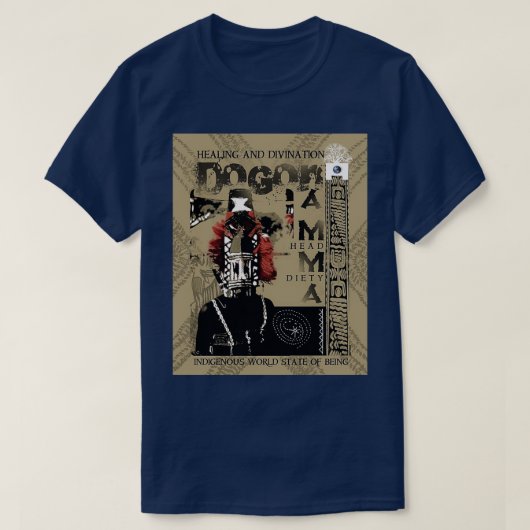 DOGON SHAMAN Graphic T-shirt (Design voorkant)
