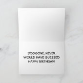 DOGONE, BEN JE 40? KAART (Binnen)