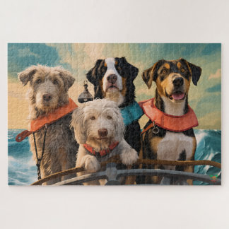Dogone Sailors: Paws on Deck Legpuzzel