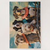 Dogone Sailors: Paws on Deck Legpuzzel (Verticaal)