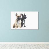 Dogopleiding en gehoorzaamheid canvas afdruk (Insitu (Houten vloer))