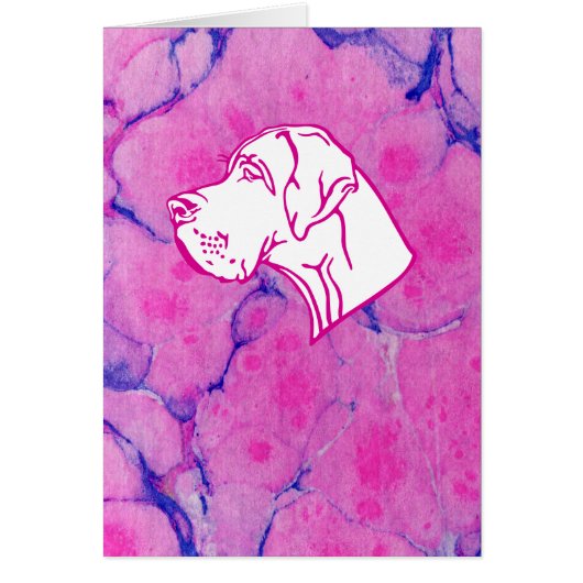 Dograaf en roze marmerpapier (Voorkant)