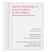 Dograaf en roze marmerpapier (Binnen (Rechts))