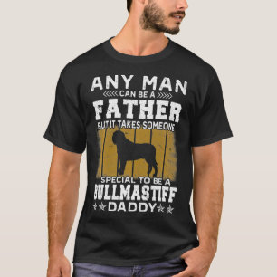 Dogs 365 Bullmastiff Dog Dad Gift for Men T-shirt