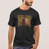 Dogs 365 Retro Boykin Spaniel Dog  Gifts T-shirt (Voorkant)