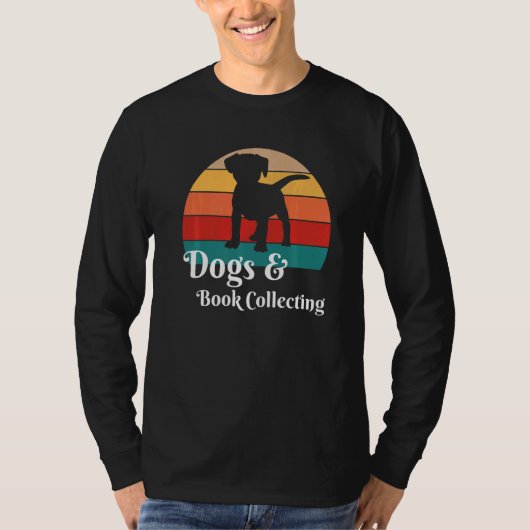 Dogs and Book-Collecting Premium T-shirt (Voorkant)