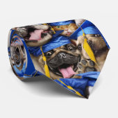 Dogs and Cat Grads in Photo Booth Stropdas (Opgerold)