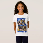 Dogs and Cat Grads in Photo Booth T-shirt (Voorkant volledig)