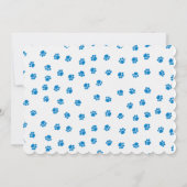 Dogs and Red Balloon Foto van Birthday Kaart (Achterkant)