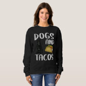 Dogs And Tacos Belgian Sheepdog Mexican Food Trui (Voorkant volledig)