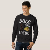 Dogs And Tacos Giant Schnauzer Mexican Food Trui (Voorkant volledig)