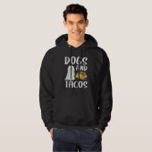 Dogs And Tacos Pulik Mexican Food Hoodie (Voorkant volledig)