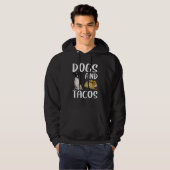 Dogs And Tacos Rat Terrier Mexican Food Hoodie (Voorkant volledig)