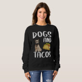 Dogs And Tacos Skye Terrier Mexican Food Trui (Voorkant volledig)