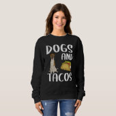 Dogs And Tacos Smooth Fox Terrier Mexican Food Trui (Voorkant volledig)