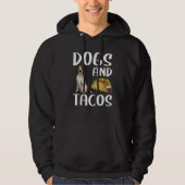 Dogs And Tacos Spinoni Italiani Mexican Food Hoodie (Voorkant)