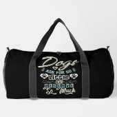 Dogs Ask For So Little But Deserve So Much Plunjezak (Achterkant)