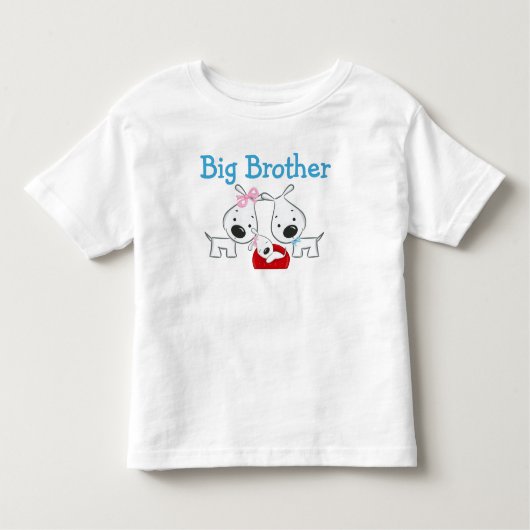 Dogs Big Brother Kinder Shirts (Voorkant)