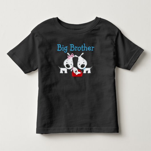 Dogs Big Brother Kinder Shirts (Voorkant)