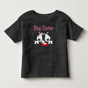 Dogs Big Sister Kinder Shirts