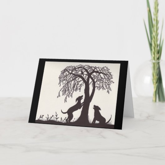 DOgs Bird Kaart (Voorkant)