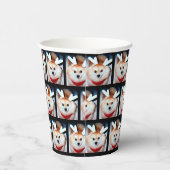 Dogs Birthday Party Custom Pet Foto Papieren Bekers (Rechts)