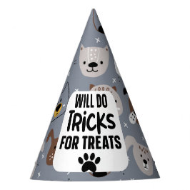 Dog's Birthday Party Funny Cute Feesthoedjes