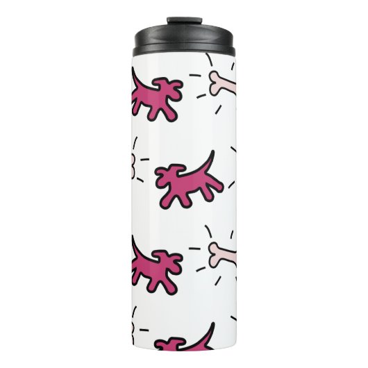 Dogs Botten DR Graffiti Style Thermal Trumbler Thermosbeker (Voorkant)