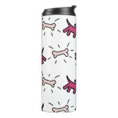Dogs Botten DR Graffiti Style Thermal Trumbler Thermosbeker (Gedraaid links)