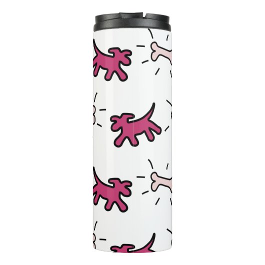 Dogs Botten DR Graffiti Style Thermal Trumbler Thermosbeker (Achterkant)