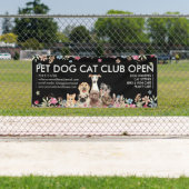 Dogs Briet Cute Puppies Floral Spandoek (Insitu)