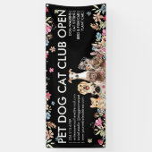 Dogs Briet Cute Puppies Floral Spandoek (Verticaal)