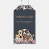 Dogs Briet Veterinary Pet Sitter canine Cadeaulabel (Voorkant)